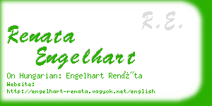 renata engelhart business card